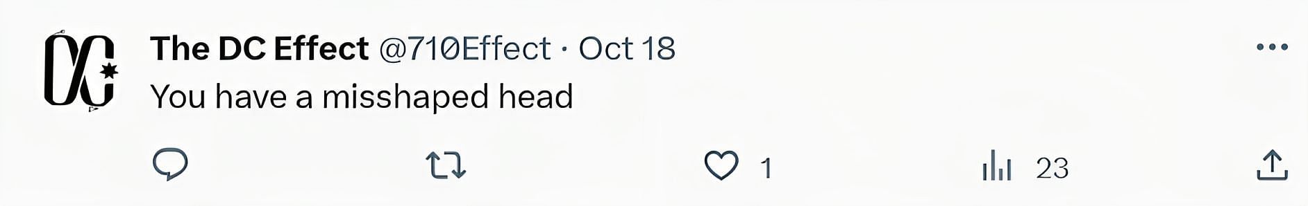 Comments on the tweet